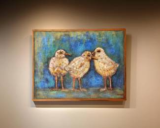 Oil Painting signed A. Hubbard