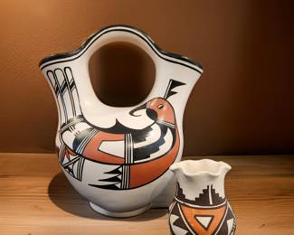 Native American Wedding Vase