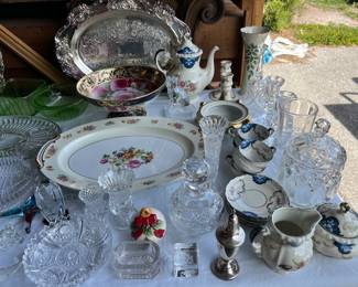 German Porcelain, Uranium Glass