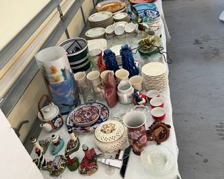 China Sets, Glassware Sets