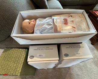Martha Pullens dress me collection (Alex) Dolls