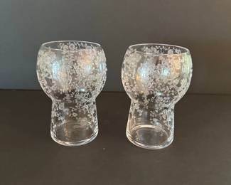 Cambridge Glass Co. Rose Point crystal 