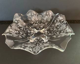 Cambridge Glass Co. Rose Point crystal 