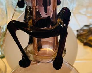 Hand Blown Glass Vase