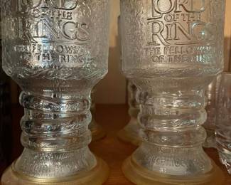 Vintage Lord of the Rings Glasses
   Never Used