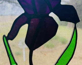 Stained Glass Iris 