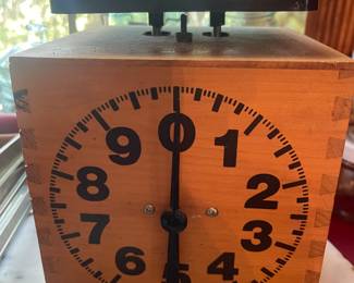 Mid Century Wooden Scale 