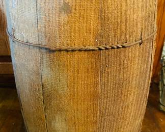 Primitive Cypress Half Barrel
