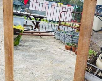 Cool Cypress Framed Mirror