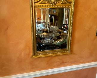 Regency gilded mirror