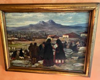 Original art Greek about 1920