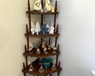 Corner shelves