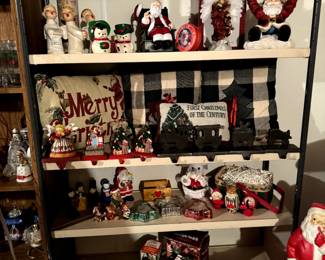 Basement full of Christmas