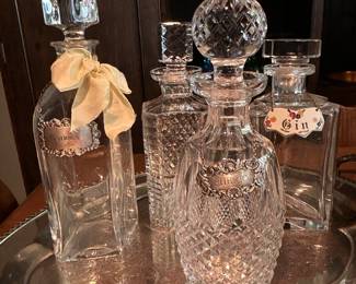 Crystal Decanters 