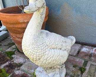 Goose Garden Sculpture