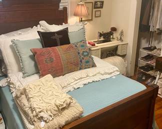Antique East Lake Full Size Bed 