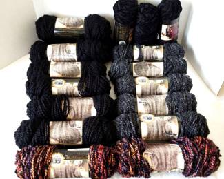 Chunky Chenille Homespun In Dark Colors