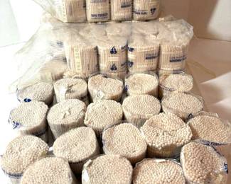 74 Skeins Pingouin Creme Latch Hook Rug Yarn