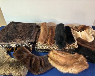 Faux Animal Pattern Material Fur Remnants