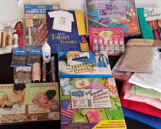 Fabric Painting Embellishing Pieces