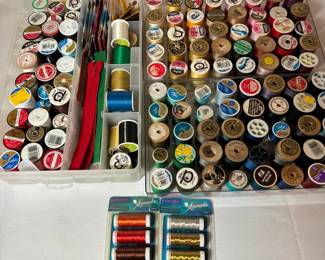 150 Different Threads, Zippers, Seam Binding