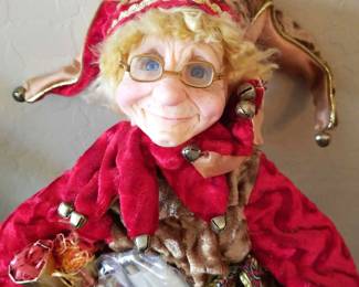 Vintage Jacqueline Kent Pepy the Royal Jester Doll