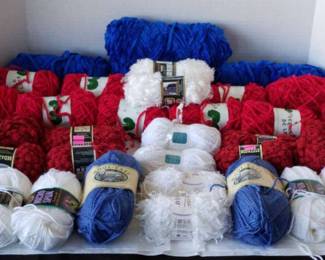 Red, White Blue 2 Chenille More