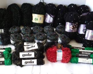 Glam Black Yarn Assortment