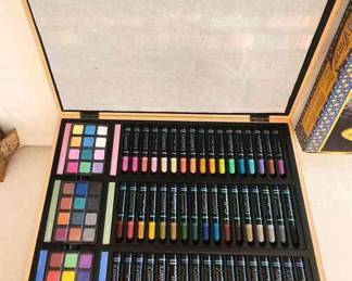 NIB Light Tracer, Gallery Kit with Markers, Pencils, Paints Paintbrushes