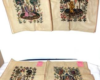 Narnia Like Embroidery Pieces Merino Wool