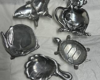 Catering Supplies: Decorative Nut Trays, Butterfly, Monkey, Rabbit, Turtle, Elephant