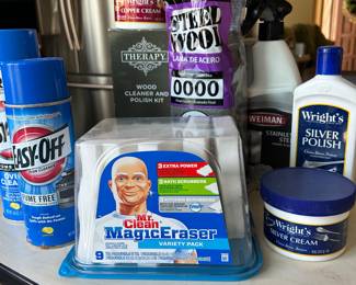 HUGE Collection of Specialty Cleaning Supplies: Silver Polish, Copper Polish and More