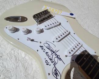 Signed Guitar by Sammy Hagar/Red Rocker 2006