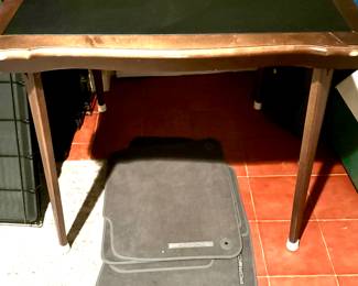 Porsche Car Mats and Card Table