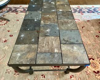 Slate Tile Coffee Table