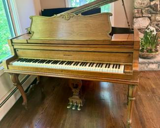 Vintage Kimball viennese classic grand piano 