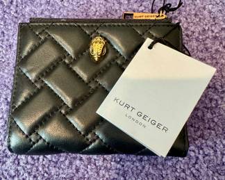 Kurt Geiger Quilted Leather Bifold Wallet