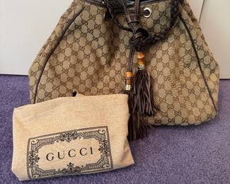 Gucci Peggy Braided Tote