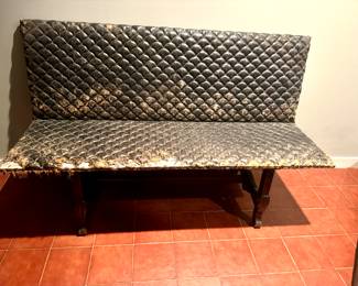 Original 1930's bench from Spain.  Needs a bit of TLC!