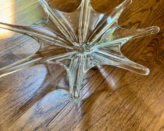 Baccarat Crystal Starfish Centerpiece Bowl