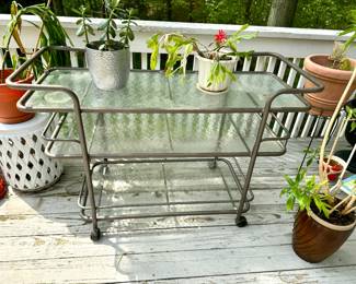 3 Tier Outdoor Bar Cart
