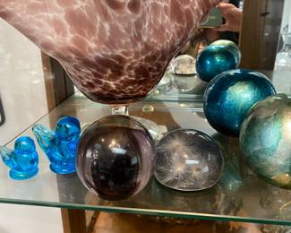 Glass Paperweights