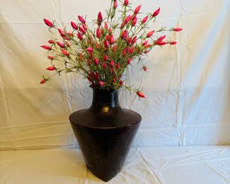 Elegant Floral Arrangement with Decorative Vase, Colorful Home Decor