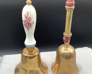 Porcelain and brass bells