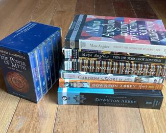Books on tape and Downton Abbey