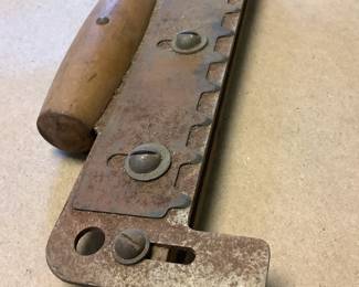 Antique Mortise Guide Tool 
