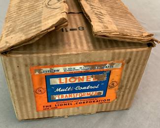 Lionel transformer with box