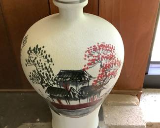 Vase, unique texture and glazing