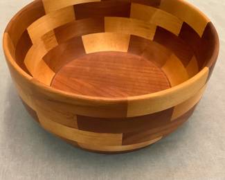 Handmade wood bowl