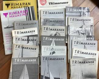 Trimariner, catamaran sailing magazines, 1970s